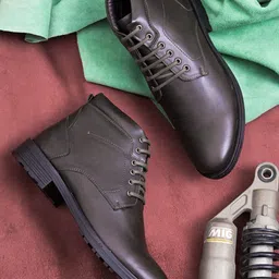 Roadster Men Mid-Top Regular Boots-picture-16