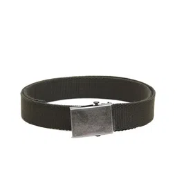 Calvadoss Men Green Textured Canvas Belt-picture-27
