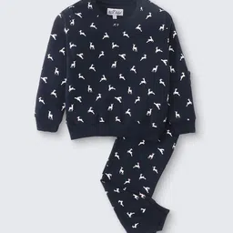 Nite Flite Kids Conversational Printed Pure Cotton T-Shirt & Pyjamas Night suit-picture-43