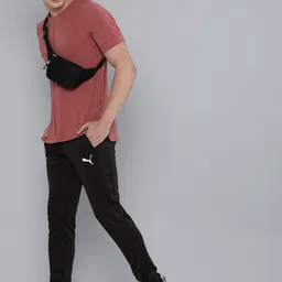Puma Men Black Solid dryCELL ACTIVE Tricot Slim Fit Sustainable Track Pants-picture-35