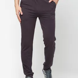 SPORTO Men Charcoal Grey Track Pants-image-62