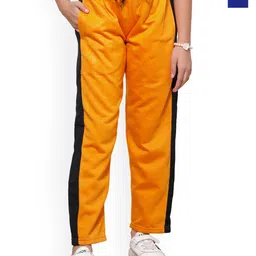 IndiWeaves Girls Pack Of 2 Mid Rise Fleece Track Pants-picture-21