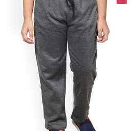 IndiWeaves Boys Pack of 2 Mid-Rise Fleece Track Pants-picture-28