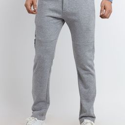 Status Quo Men Grey Cotton Solid Track Pants-picture-35