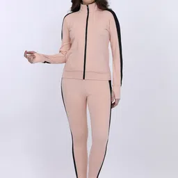 MAYSIXTY Mock Collar Sweatshirt With Trouser Night Suit image 1
