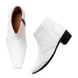 Bxxy Men Mid Top Block Heel Formal Elevator Boots-picture-12