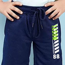 NUSYL Boys Typography Printed Mid Rise Shorts-picture-16