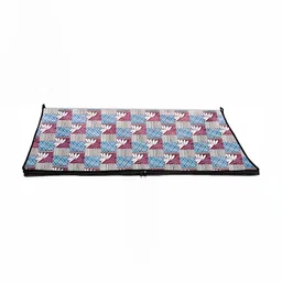 Stylista Blue & Purple Floral Printed Rectangular Water Resistant Table Place Mats-picture-18