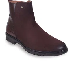 DAVINCHI Men High-Top Suede Chelsea Boots-picture-38