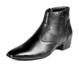 Bxxy Men Mid Top Block Heel Formal Boots-picture-13