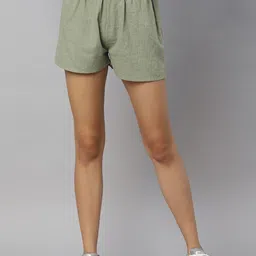 ANAI Women High-Rise Cotton Shorts-picture-12