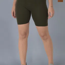 Dollar Missy Pack of 2  Cotton Cycling Shorts MMBB-451-R3-24-BG-BSC-PO2-B image 1