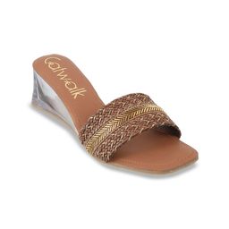 Catwalk Women Striped One Toe Flats-picture-22