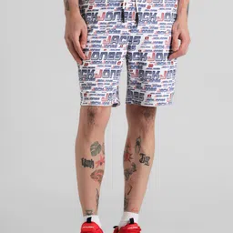 Jack & Jones Men Typography Printed Shorts-picture-20