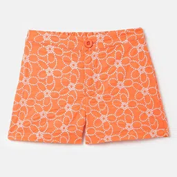 United Colors of Benetton Girls Floral Embroidered Shorts-picture-50