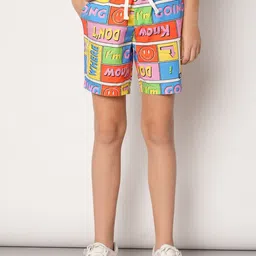 Jack & Jones Junior Boys Typography Printed Cotton Regular Fit Shorts-picture-43
