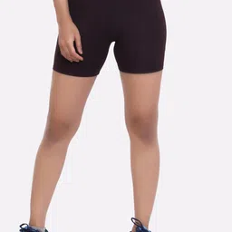 laasa  sports LAASA SPORTS Women Brown Skinny Fit Training or Gym Sports Shorts-picture-23