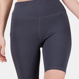 Soie Women Skinny Fit Quick Dry Training Or Gym Sports Shorts-picture-37