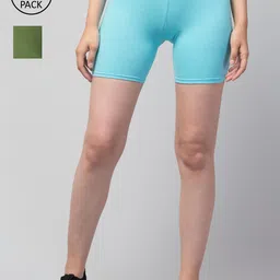 Apraa & Parma Women  Slim Fit Cycling Sports Shorts-picture-12