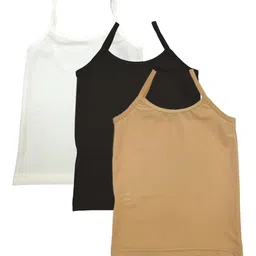 Zoom Minimondo Girls Pack Of 3 Assorted Innerwear Vests-picture-31