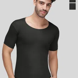 AMUL COMFY Pack Of 3 Pure Cotton Innerwear Vests AC-TK-VE-BRNS-Oli-80-3P-picture-29