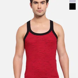 SPORTO Pack Of 3 Cotton Sleeveless Gym Vests-picture-11