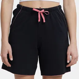 Jockey Women Mid Rise Cotton Shorts-image-60