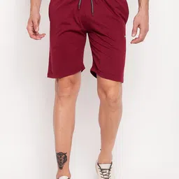 Adobe Men Mid-Rise Cotton Shorts-image-69
