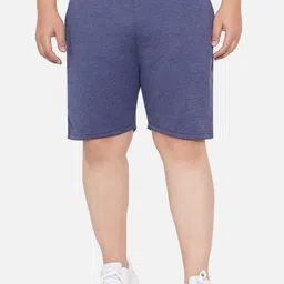 Santonio Plus Size Men Mid-Rise Pure Cotton Shorts-image-34