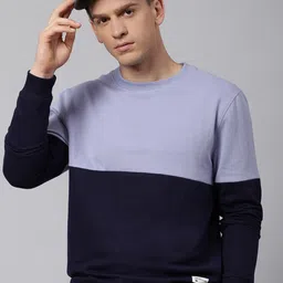 Dennis Lingo Men Colourblocked Sweatshirt image 1