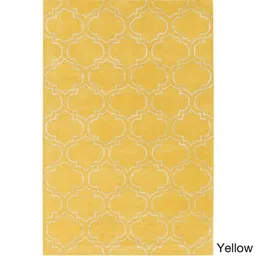 Safiya Carpet Yellow & White Ethnic Motifs Woollen Carpets image 5