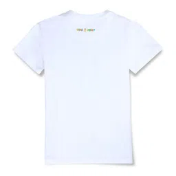 Gini and Jony Boys Round Neck Short Sleeves Graphic Printed Cotton Regular Fit T-shirt image 3