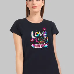 CHOZI Pack Of 2 Printed Cotton T-shirt image 3