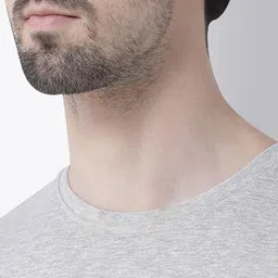 Friskers Men Grey Printed Half Sleeve T-shirt image 5