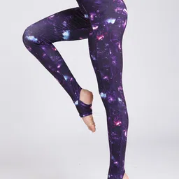 JC Collection Women Rapid-Dry Printed Ankle-Length Tights image 4