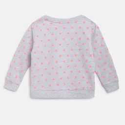 R&B Girls Grey Applique T-shirt image 3