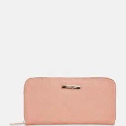 Forever Glam by Pantaloons Women Textured Zip Around Wallet image 4