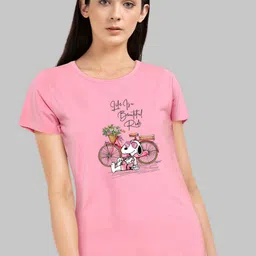 CHOZI Pack of 2 Graphic Printed Cotton T-shirt image 3