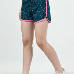 BAESD Women Pack of 5 Conversational Printed Pure Cotton Hot Pants Shorts image 2