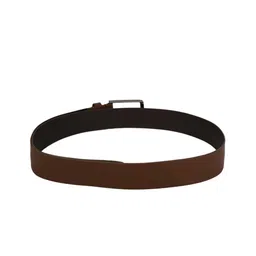 SIMON CARTER LONDON Men Brown Leather Formal Belt image 2