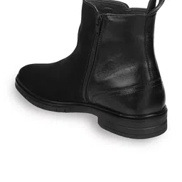 DAVINCHI Men High-Top Suede Chelsea Boots image 5