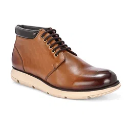 Harrykson London Men Leather High-Top Regular Boots image 3