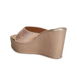 Shezone Embellished Wedge Heels image 2