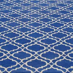 Safiya Carpet Navy Blue Ethnic Motifs Woollen Carpets image 4