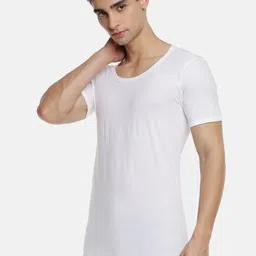 Ramraj Pack of 4 Pure Cotton Undershirt Innerwear Vests image 3