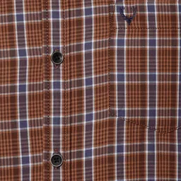 Allen Solly Checked Classic Cotton Casual Shirt image 2