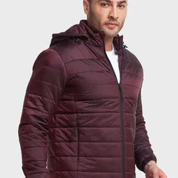 ColorPlus Men Hooded Puffer Jacket image 5
