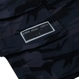 Gini and Jony Boys Camouflage Printed Cotton Cargo Shorts image 2