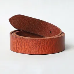 Jack & Jones Men Brown Leather Belt image 2