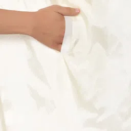 Sethukrishna Men Maroon & White Shirt With Dhoti Pants image 3